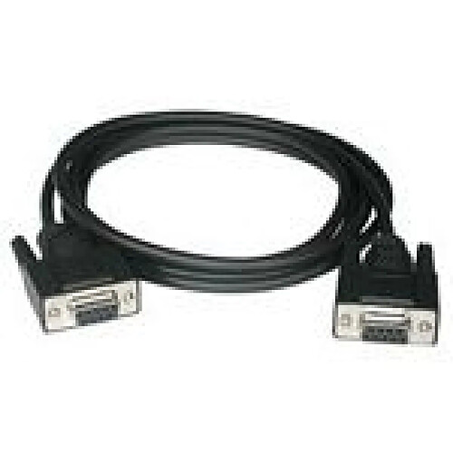 Cables To Go C2G 3m DB9 F/F Modem Cable câble de réseau Noir