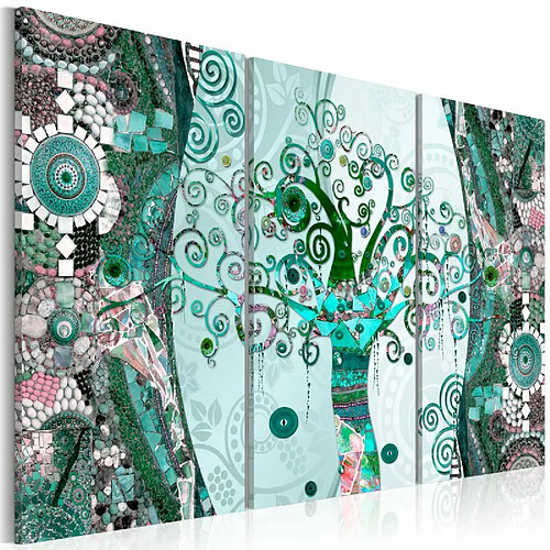 Paris Prix Tableau Imprimé Emerald Tree 60 x 90 cm