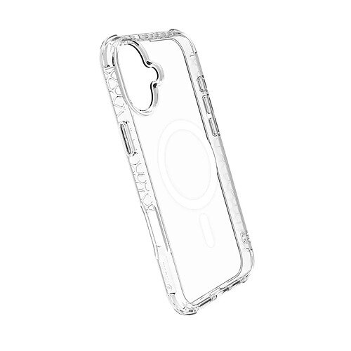 Muvit Coque pour iPhone 16 Plus MagSafe Antichocs 3M OFG Technologie 3D Transparent