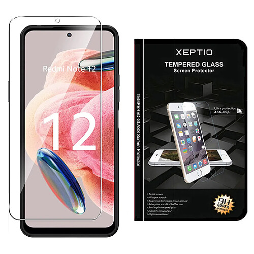 Xeptio Protection écran Vitre en verre trempé pour Xiaomi Redmi Note 12 5G / Poco X5 Pro 5G -