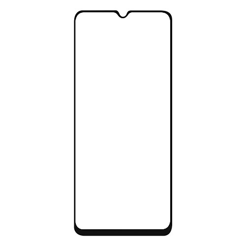 Avizar Verre trempé Redmi 10C Poco C40 Dureté 9H Adhésion Totale Contour Noir