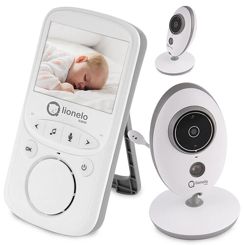 Lionelo BABYLINE 5.1 Babyphone 1 écran + 2 caméras + appel vocal et berceuses