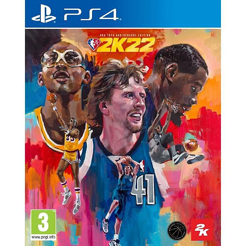 2K Games NBA 2K22 - Édition 75eme Anniversaire Jeu PS4