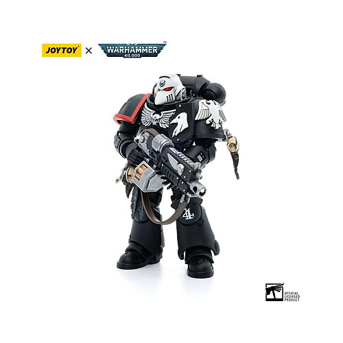 Joy Toy Warhammer 40k - Figurine 1/18 Raven Guard Intercessors Sergeant Rychas 12 cm