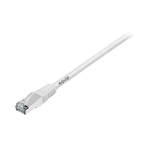 Câble Réseau Rj45 Equip Cat.7 S/Ftp Blanc 1M