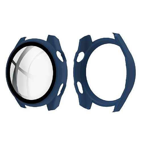 Coque en TPU anti-scratch, caoutchouté, bleu nuit pour votre Huawei Watch 3 Pro 48mm