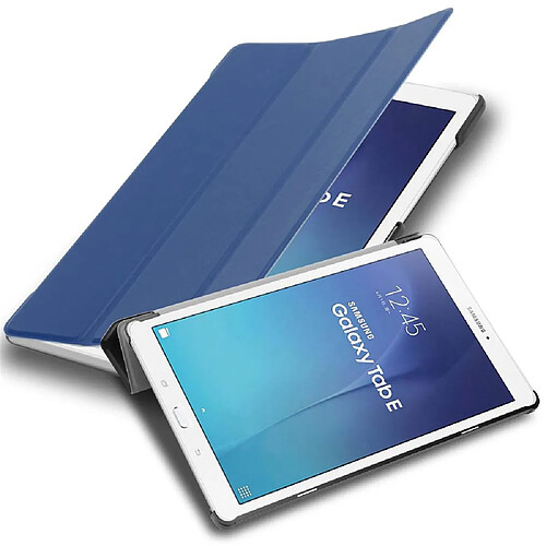 Cadorabo Coque Samsung Galaxy Tab E (9.6 Zoll) Etui en Bleu