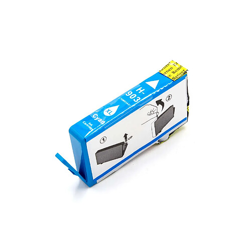 vhbw cartouche cyan compatible avec imprimantes HP OfficeJet Pro 6860, 6868, 6950, 6960, 6961, 6962, 6963, 6964, 6966. Remplacement pour HP 903XL