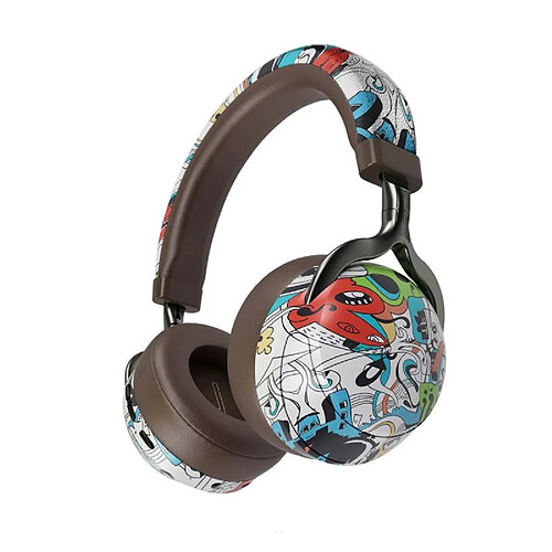 Yonis Casque Audio Bluetooth Sans Fil Couleur Dazzle