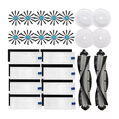 Kit de pièces de rechange pour aspirateur Robot Bissell 3115, filtre et brosse en microfibre Hepa