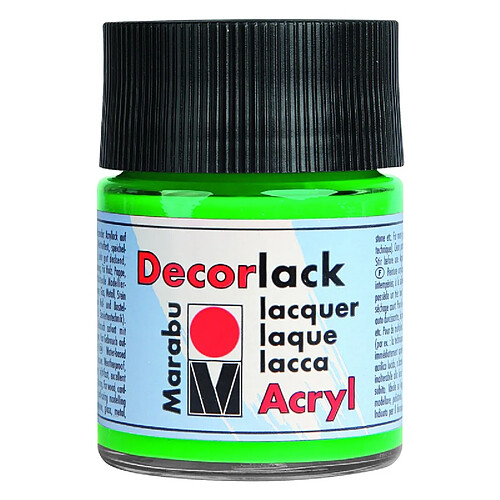 Marabu vernis acrylique 'Decorlack', vert clair, 50 ml, ()