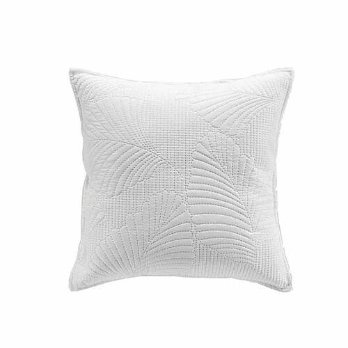 Paris Prix Housse de Coussin Palombine 40x40cm Blanc