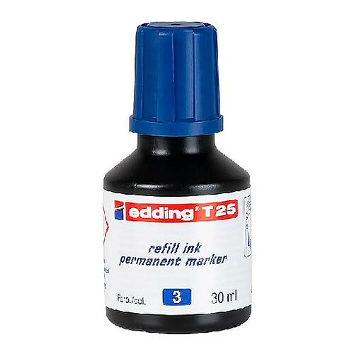 Encre Edding T25-003 30 ml Bleu (1 Unité)