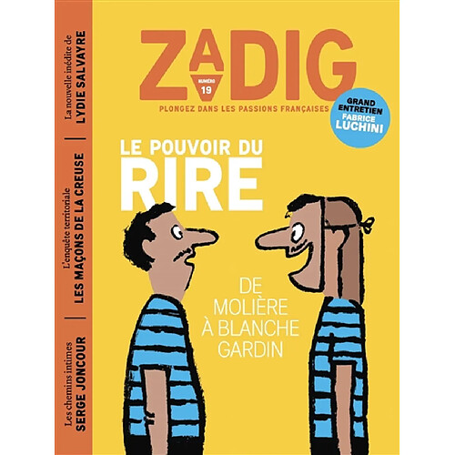 Zadig : toutes les France qui racontent la France, n° 19. Le pouvoir du rire : de Molière à Blanche Gardin · Occasion