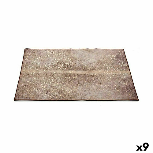 Gift Decor Tapis Blanc Marron 150 x 100 cm (9 Unités)