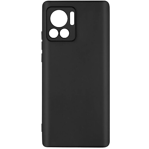 Avizar Coque pour Motorola Edge 30 Ultra Silicone Soft Touch Mate Anti-trace noir