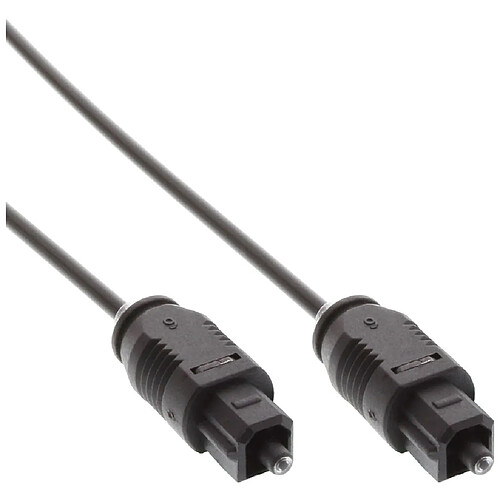 Alpexe OPTO Câble audio, InLine®, Toslink mâle/mâle, 10m