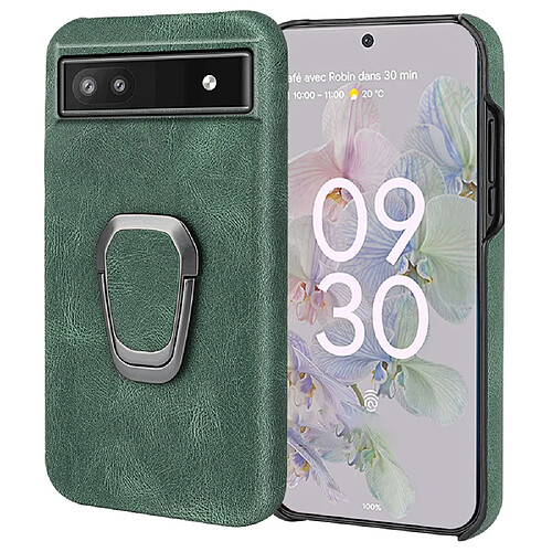 Coque en TPU + PU avec béquille, vert pour votre Google Pixel 6a