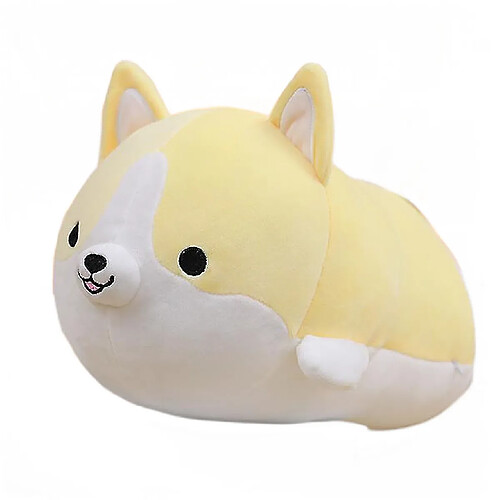 Universal 50cm jaune mignon gros chien peluche, oreiller de dessin animé animal doux AZ19764