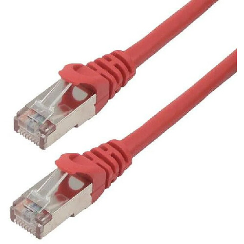 MCL-Samar MCL 1.5m Cat6 F/UTP câble de réseau 1,5 m F/UTP (FTP) Rouge - Câbles de réseau (1,5 m, Cat6, F/UTP (FTP), RJ-45, RJ-45, Rouge)