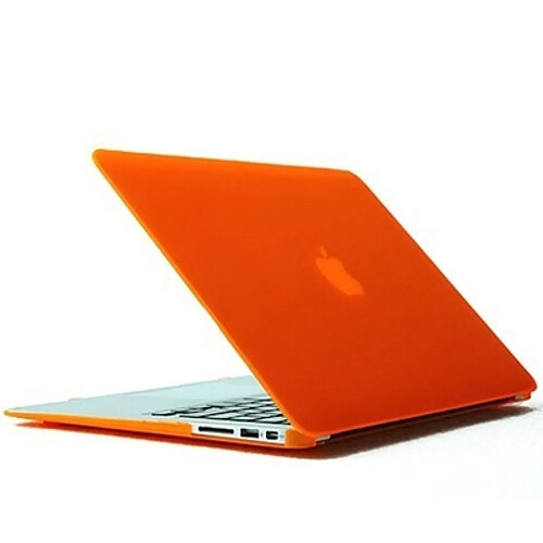 Wewoo Housse Étui Orange pour Macbook Air 11,6 pouces Crystal de protection