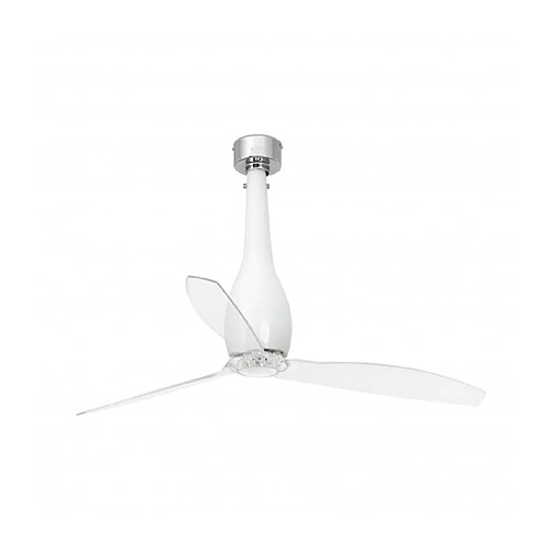 faro Ventilateur de plafond blanc brillant Eter h64 cm