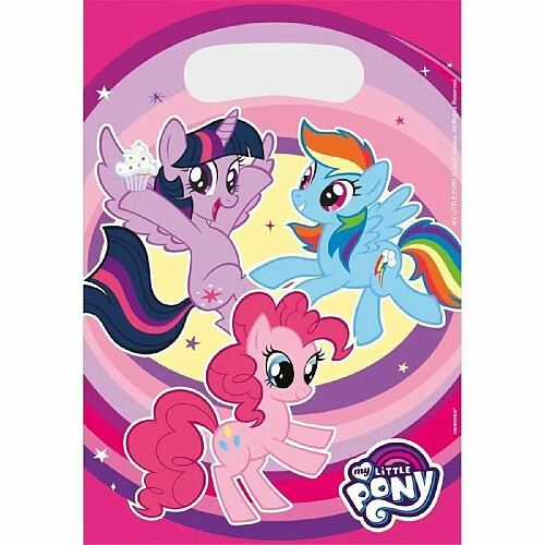 Chandos 8 SACS DE FeTE MY LITTLE PONY 16 X 23 CM