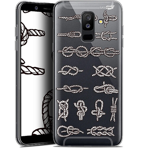 Caseink Coque arrière Samsung Galaxy A6 PLUS 2018 (6 ) Gel HD [ Nouvelle Collection - Souple - Antichoc - Imprimé en France] Les Noeux