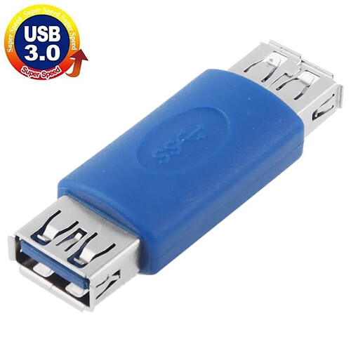 Wewoo Câble bleu Adaptateur de AF vers Super AF 3.0 AF