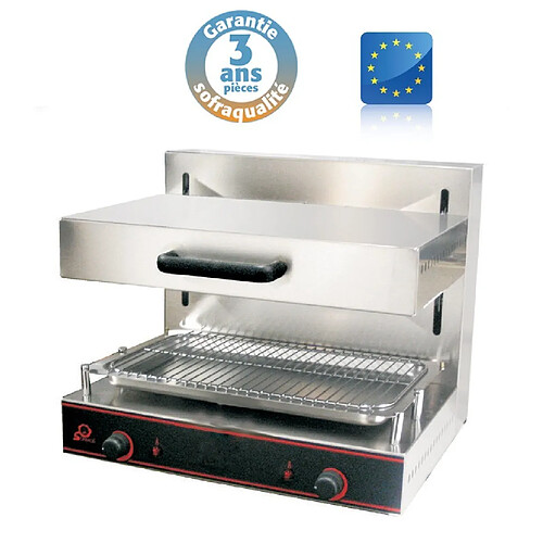 Salamandre Professionnel de Cuisine L60 - Electrique - Plafond mobile - Sofraca