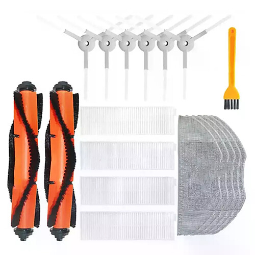 Kit de pièces détachées pour aspirateur Robot Xiaomi Mijia G1, avec filtre Hepa et brosse latérale