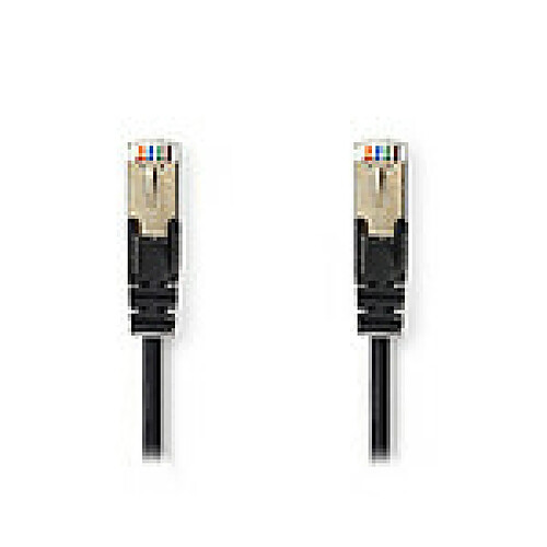 Nedis Câble RJ45 catégorie 5e SF/UTP 15 m (Noir)