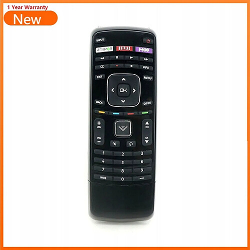 GUPBOO Télécommande Universelle de Rechange pour clavier Qwerty Vizio XRT302 M650VSE E650I-A2