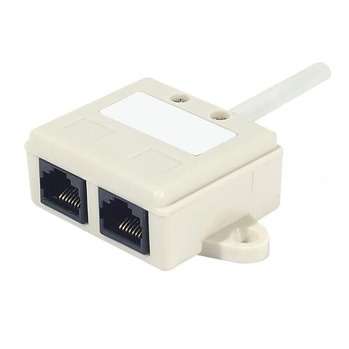 Abi Diffusion Eclateur de port RJ45 LAN+TEL