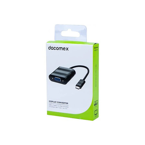 ABI DIFFUSION DACOMEX Convertisseur USB 3,1 Type-C vers VGA