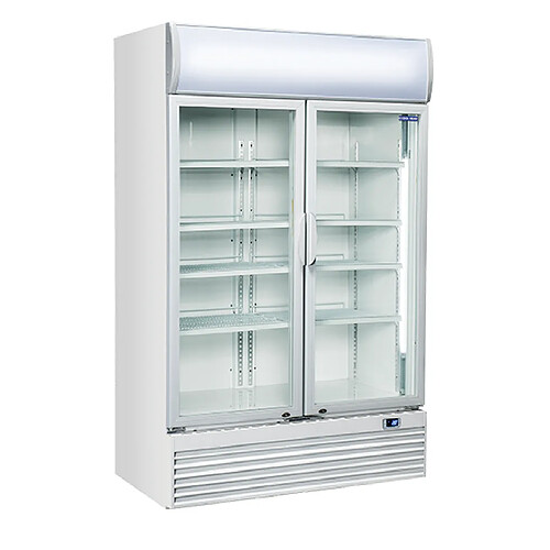 COOLHEAD Armoire à Boisson Réfrigérée Professionnelle Vitrée 1000 L - 5,55 kW/24h - Cool Head