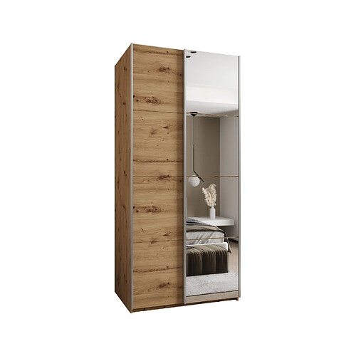 Abiks Meble Armoire à portes battantes Lux 3 245,5/120/64 2 portes