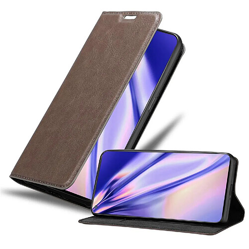 Cadorabo Coque Oppo FIND X2 PRO Etui en Brun