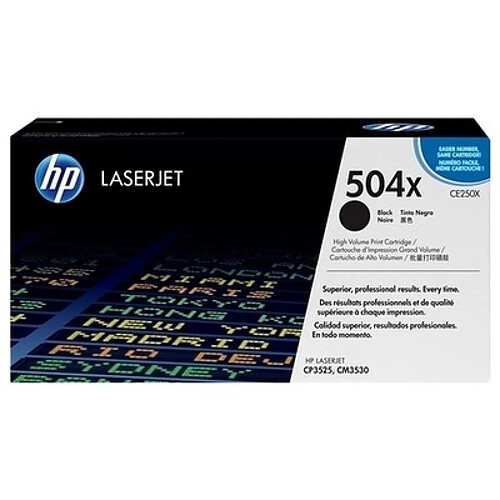 HP 504X Toner Noir CE250X