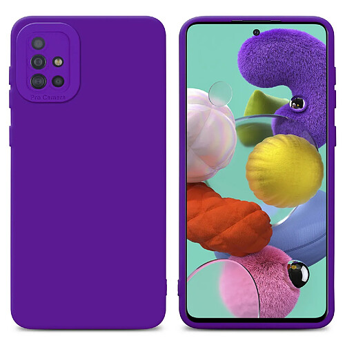 Cadorabo Coque Samsung Galaxy A51 4G / M40s Etui en Lilas