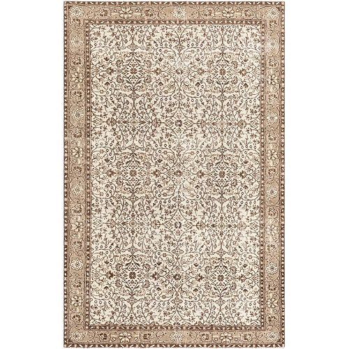 Vidal Tapis de laine 264x175 brun Ultra Vintage