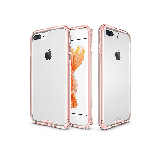 Xeptio Apple iPhone 7 Plus / iPhone 8 PLUS 5.5 pouces - Coque Bumper UltimKaz contour rose smartphone iPhone 7+ / iPhone 8+