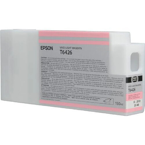 Epson Encre Pigment Vivid Magenta T6426 T6426 Encre Pigment Vivid Magenta Light SP 7900/9900/7890/9890 150ml