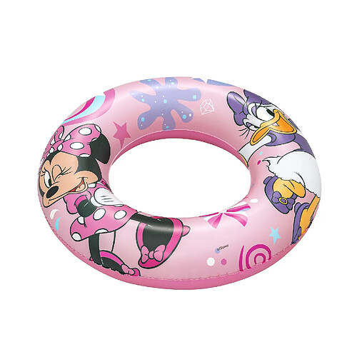 Bouée Gonflable pour Enfants de 3 à 6 ans Bestway 48 cm Design de Minnie Mouse Double Chambre à Air