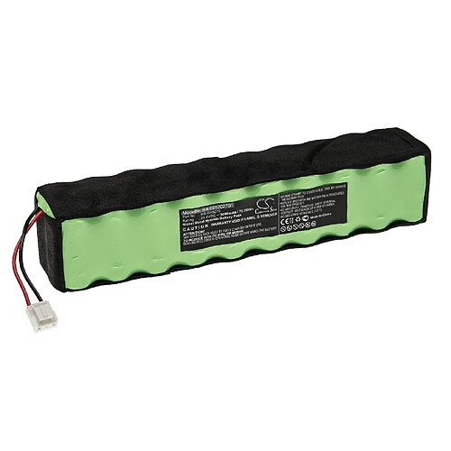 vhbw Batterie compatible avec Rowenta RH8770WU/2D1, RH877101/2D1, RH877101/8M0 aspirateur, robot électroménager (3000mAh, 24V, NiMH)