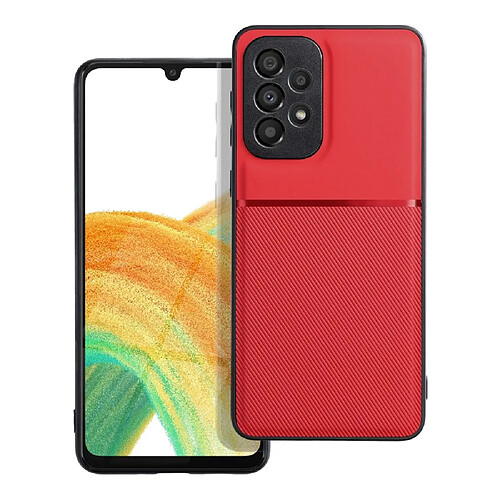 Ozzzo coque forcell noble pour samsung a33 5g rouge