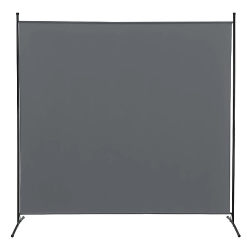 Helloshop26 Paravent de confidentialité tarazona 176 x 175 cm gris foncé 03_0008052