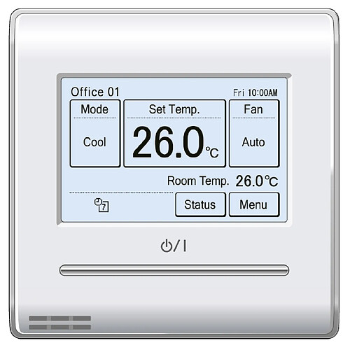 télécommande filaire tactile - uty-rnryz5 - atlantic 876554