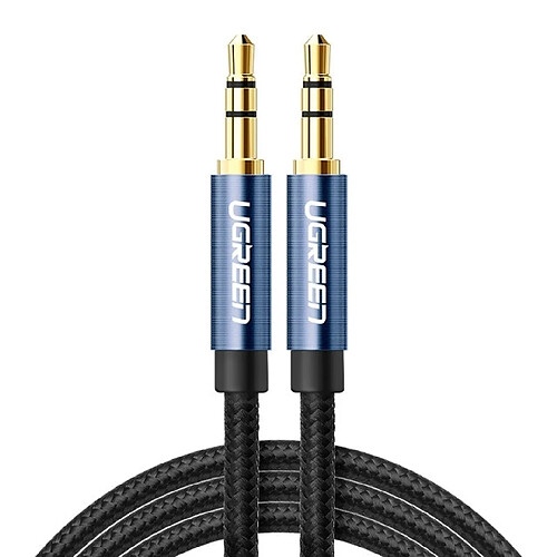 Wewoo Cable Jack Auxiliaire Câble audio AV112 Câble auxiliaire ligne haut-parleur 3,5 mmlongueur 5 m bleu