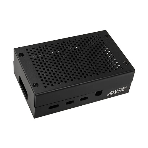 JOY-iT Aluminium Case for Raspberry Pi 4B (noir)